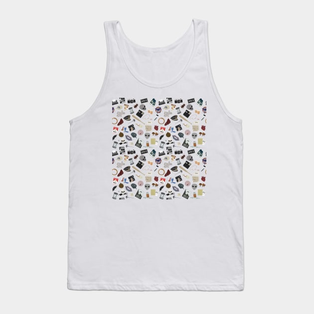 X Files Episodes Pattern Tank Top by sixhours